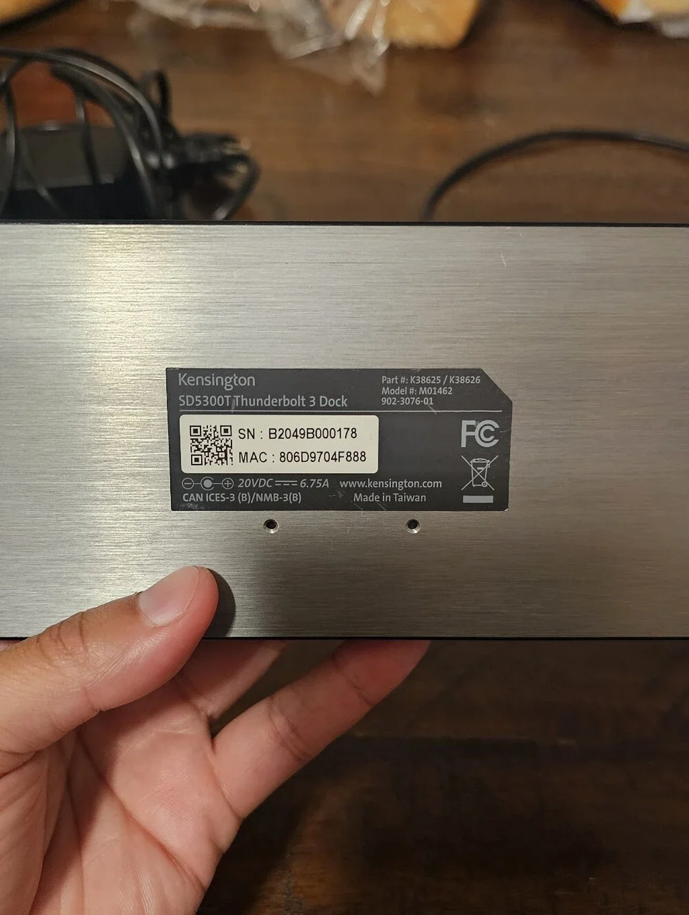 Kensington SD5300T Thunderbolt 3 Docking Station